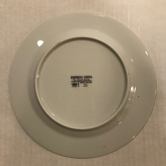 4 Salad/Dessert Plates “Royal Palace” By Empress China 7.5” - Picture 4 of 6